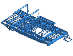 steel structure model